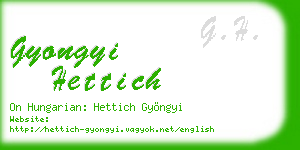 gyongyi hettich business card