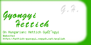 gyongyi hettich business card